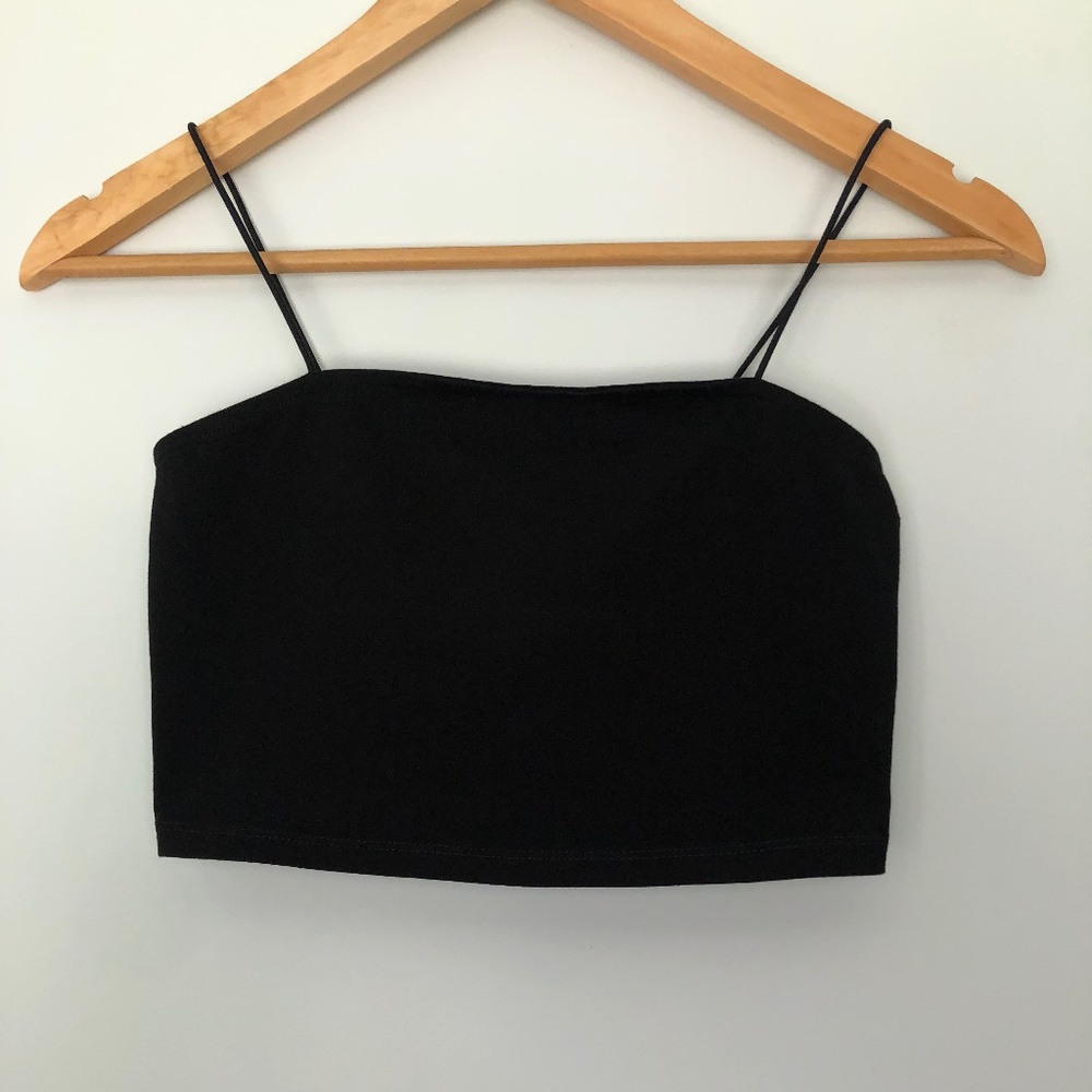 ASOS Black Cropped Cami